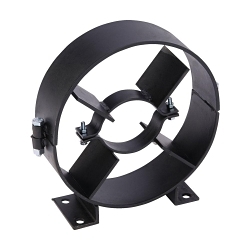 B-Line B3162-14PLN Pipe Covering Protection Saddle, 14 in Shield, 5000 lb Load, Steel, Plain, Domestic