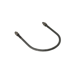 B-Line B3188-1/2ZN Standard U-Bolt, 1/2 in Pipe, 1/4-20 in, Electro-Plated Zinc, Steel