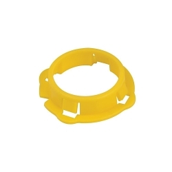 B-Line BM1M 1-Piece Metal Stud Grommet, 1-11/32 in Dia, Plastic