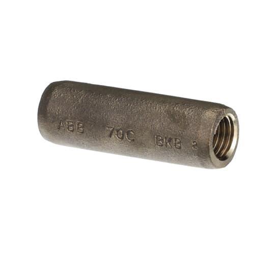 Blackburn E-Z Ground 70C Type C Non-Insulated Ground Rod Coupling, 3/4 in Dia, 3/4-10 Thread, For Use With Standard Threaded Sectional Rod, Copper