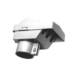 Bridgeport 1256-PVC Non-Metallic Squeeze Service Entrance Head, 2 in Trade, Plastic/PVC