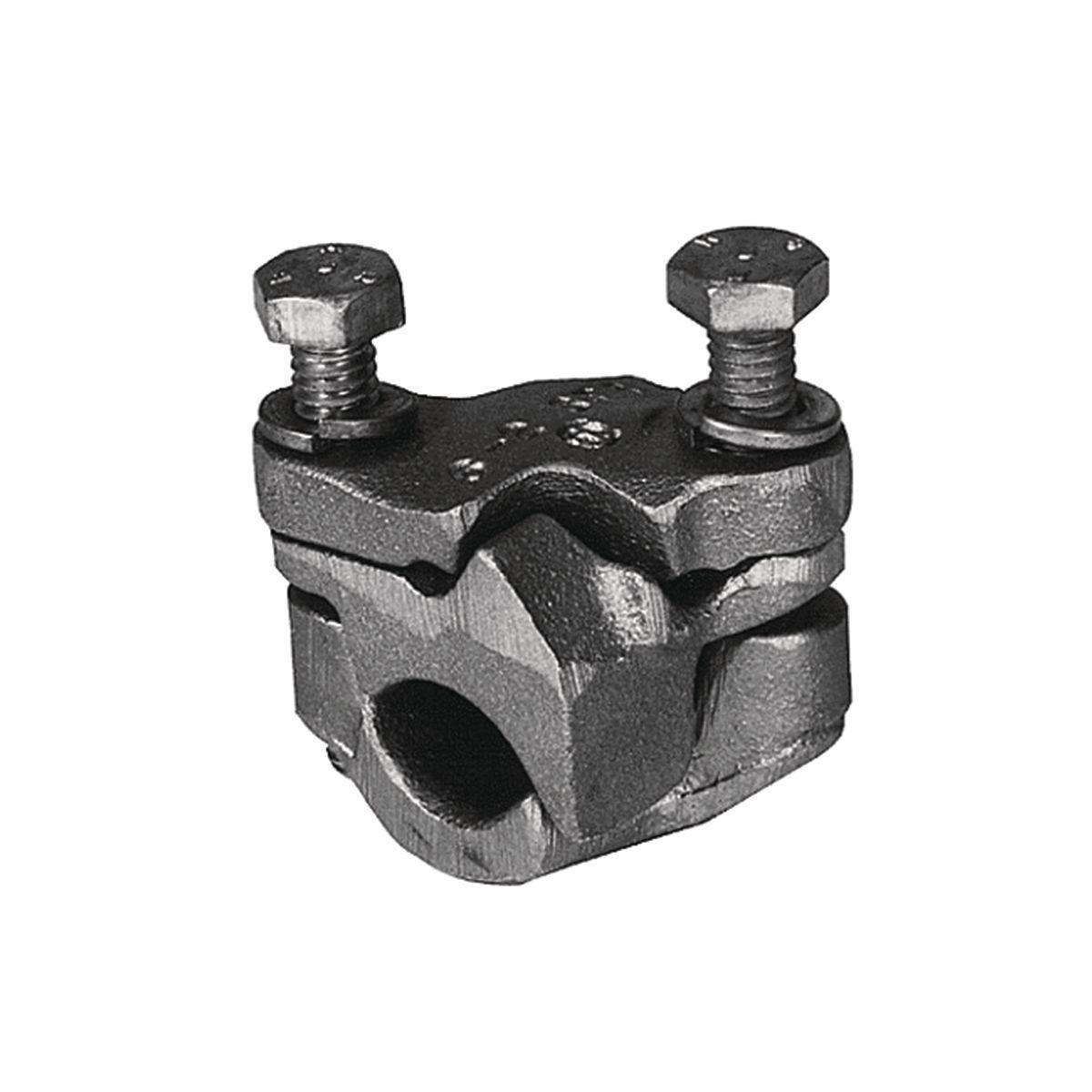 Burndy VERSITAPTM QPX3428 Parallel Clamp, 250 to 500 kcmil Solid/Stranded Copper Conductor, 3/8 in Bolt, Copper Alloy