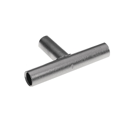 Burndy YST282C Type YST Compression T-Coupler, 1-11/16 mm Run/Main, 1-9/16 mm Tap, Copper