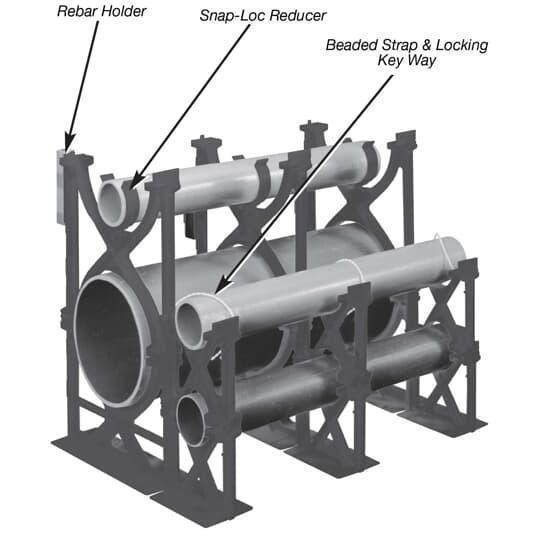 Carlon Snap-Loc S258RH Rebar Holder, For Use With Snap-Lock Spacer