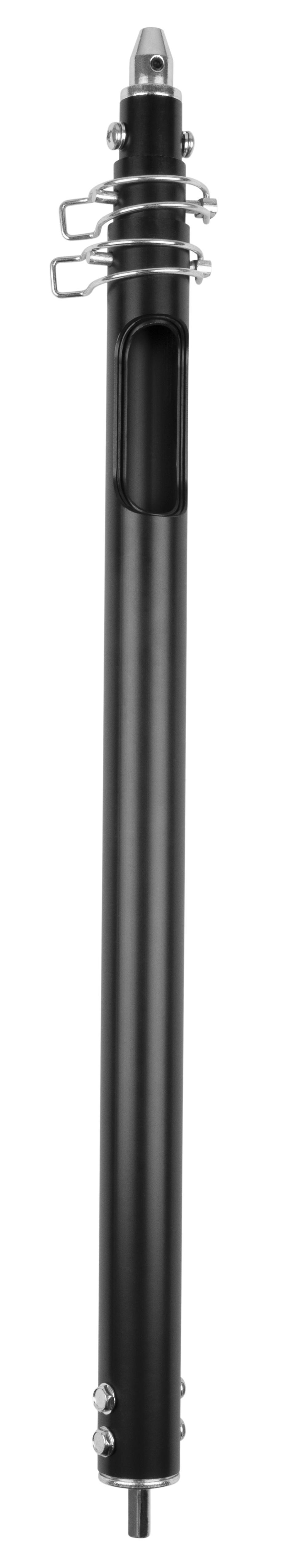 Dottie DLM18 Triple Electrician's Pole Tool With (3) Interchangeable Head, 6 ft L, Telescopic, Aluminum, Black