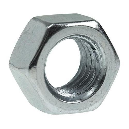 Dottie HNT38 Finished Hex Nut, 3/8-16, Steel, Zinc Plated