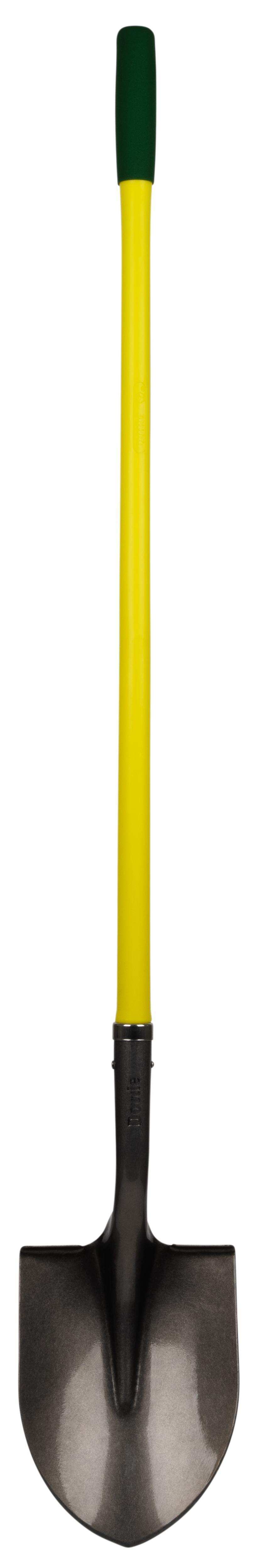 Dottie SHR Professional Grade Standard Shovel, #2 W, Round Point Blade Point, 48 in L Handle