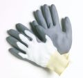 EMC 4639L Ultra Thin Gloves, Cold Weather, L, Nylon, Gray, Knit Wrist Cuff, Polyurethane/Latex Coating