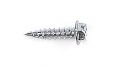 EMC HHWS8X1C E-Z Drive Self-Piercing Sheet Metal Screw, #8, 1 in OAL, Hex Washer Head, Phillips/Slotted Drive, Steel, Bright Zinc Plated, Self-Piercing Point, C1018 Grade