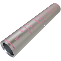 ILSCO SureCrimp CTL-1/0 CTL Long Barrel Compression Sleeve, 1/0 AWG Copper Conductor, Die Code: I-42, 2-7/8 in L, Copper