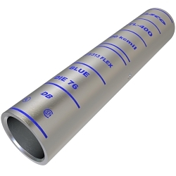 ILSCO SureCrimp CTL-400 CTL Long Barrel Compression Sleeve, 400 kcmil Copper Conductor, Die Code: I-76, 4-3/8 in L, Copper