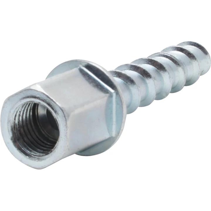 nVent HangerMate HMZG365 Vertical Mount Screw, 5/16 in Dia, Hex Head Drive, Steel