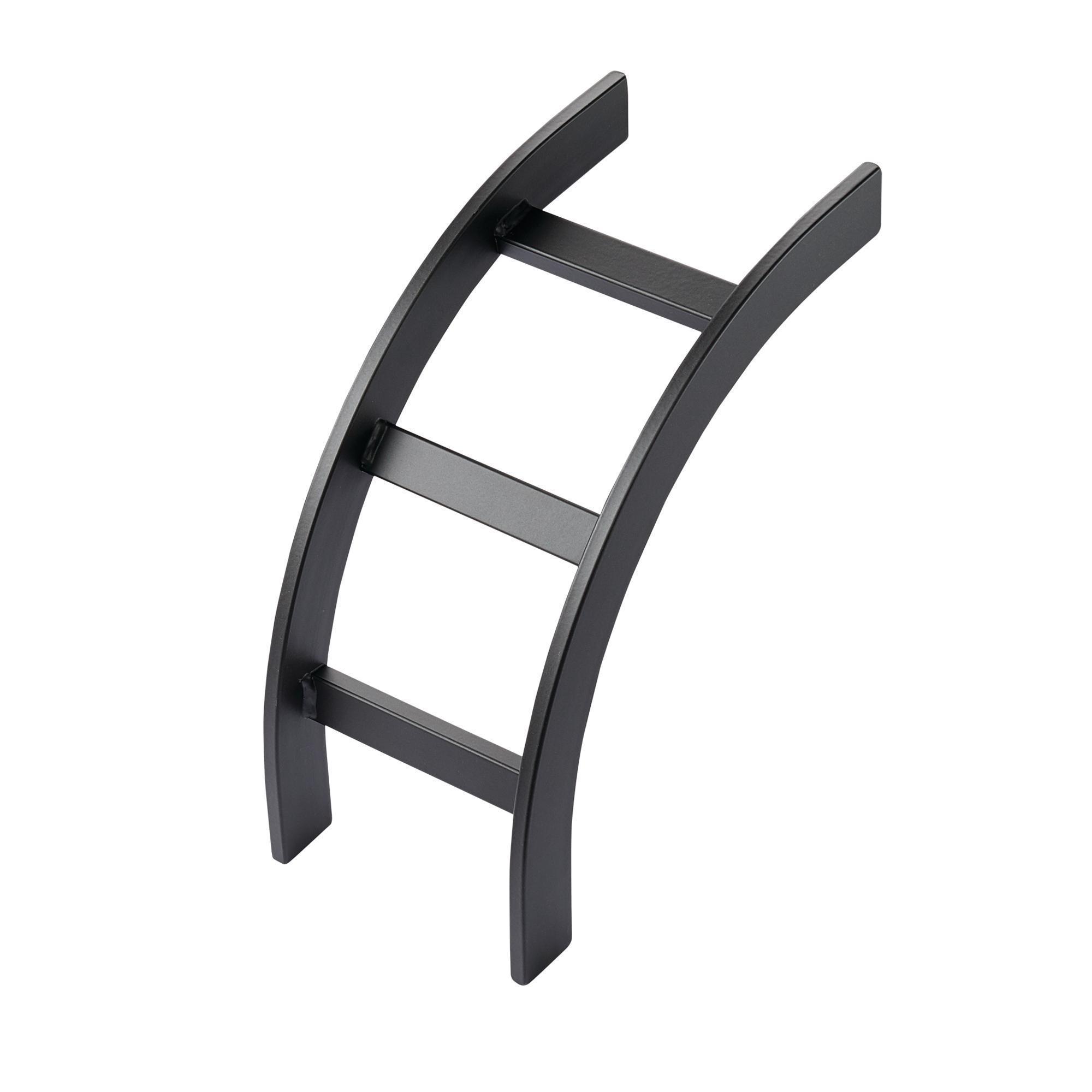 nVent Hoffman LOB24BLK Vertical Outside Ladder Rack Bend, Steel