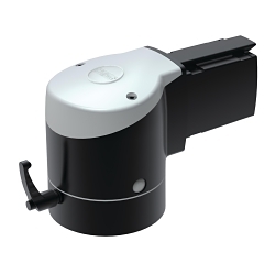 nVent Hoffman SYSPENDTM S2MFEC CS4 Flange Elbow Coupling, 5.39 in H x 8.41 in W, For Use With SYSPENDTM 281-MAX Suspension System, Aluminum, Black