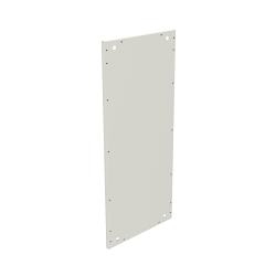 nVent WeatherFloTM WFHDP7236 A3RHD HD Back Panel, 63.77 in L x 28.93 in W x 1.12 in H, Steel, White