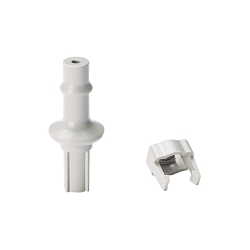 Panduit QB-SN3-Q Single Nail Holder, ABS, Gray