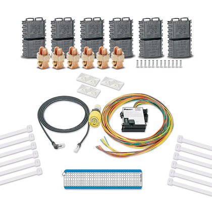 Panduit VeriSafeTM VS-AVT-RKBB3 AVT Retrofit Kit, Battery, 600 V AC/DC Max Measurable