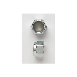 Peco 38NLNUSSZJ Lock Nut With Nylon Insert, 3/8-16, Steel, Zinc Plated