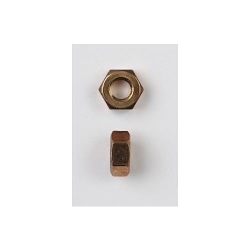 Peco 51618HNSB Finished Hex Nut, 5/16-18, Silicon Bronze