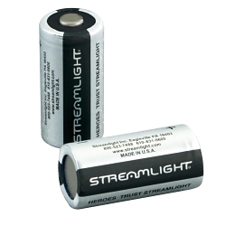 Streamlight 85175 Replacement Battery, Lithium, 3 V DC V Nominal, 1400 mAh Nominal, CR123A
