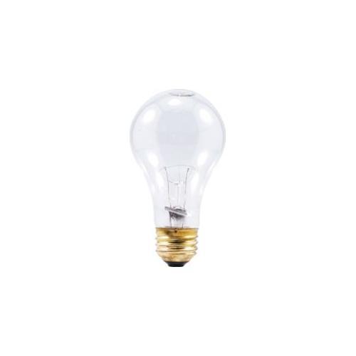 Sylvania SUPERSAVER 90A19/TS/8M/SS-120V-125V/11151 Incandescent Lamp, 90 W, E26 Incandescent Lamp, A19 Shape, 1000 Lumens