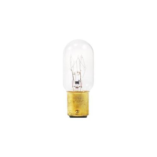 Sylvania 25T8DC-130V/18316 Incandescent Lamp, 25 W, BA15d Incandescent Lamp, T8 Shape, 215 Lumens