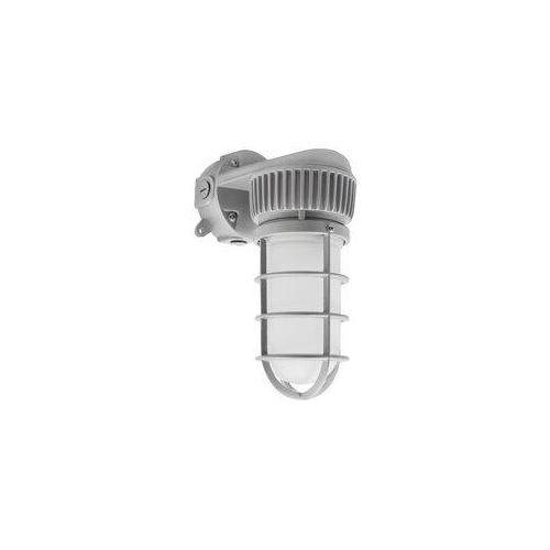 Sylvania JELYJAR1A/010UNV750/WM/GR/60172 Jelly Jar Non-Dimmable Vapor Tight Luminaire, 10 W Fixture, 120 to 277 VAC, Gray Painted Housing