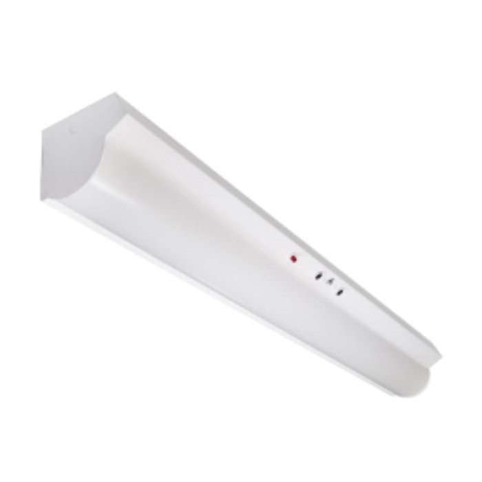 Sylvania UltraLEDTM 65584 1A Generation Dimmable Stairwell Fixture With Ultrasonic Sensor, 87 W Fixture, 120 to 277 V AC, White Housing