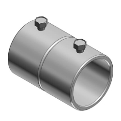 Thomas & Betts 8224 Set Screw Coupling, 3/4 in, For Use With Rigid/IMC Conduits, Steel, Zinc Plated