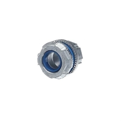 Thomas & Betts H075TB Hub Connector With Thermoplastic Insulated Throat, 3/4 in, For Use With Rigid/IMC Conduits, Zinc