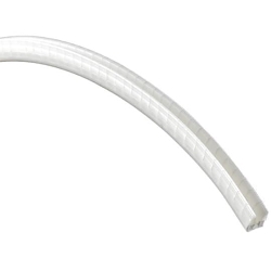 Ty-Rap Catamount GRNY-125-9-C Extruded Grommet Edging, 1/8 in THK Panel, 100 ft L, Nylon/Polyamide 6.6, Natural