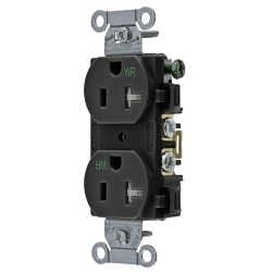 Wiring Device-Kellems BR20BLKWRTR