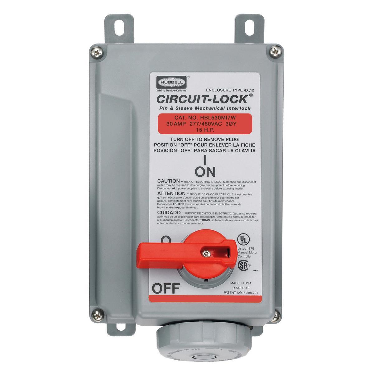 Wiring Device-Kellems HBL530MI7W