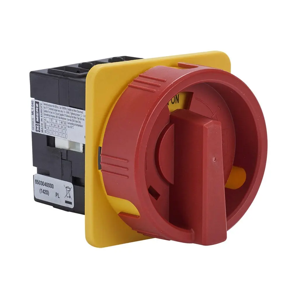 Merz open rotary disconnect switch - ML1-040-E-H03R
