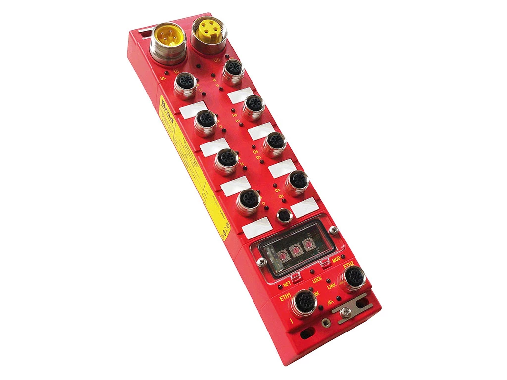 Molex 1120955105 Brad EtherNet/IP CIP Safety HarshIO Modules, Commerial-grade, Classic 60.00mm, IP67, 8 Ports M12