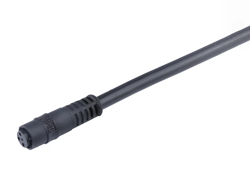 Molex 1200888001 M8 Signal, A-Coded, M8 Snap Single-Ended Cordset, 3 Poles, Female (Straight), 0.25mm² (24AWG)