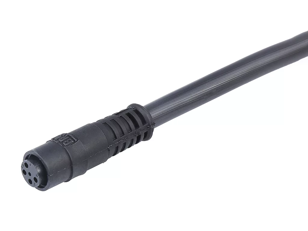 Molex 1200888095 M8 Signal, A-Coded, M8 Snap Single-Ended Cordset, 4 Poles, Female (Straight), 0.25mm² (24AWG)