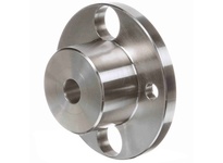 Morse 012567 602 Morflex flange MB elastomeric coupling with round flange and 0.75-inch plain bore, rated for 5000 rpm. This coupling provides vibrati