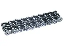 Morse No. 120H-2R 10FT heavy riveted roller chain features 1-1/2-inch pitch, double strand construction, and offset link design for industrial power t