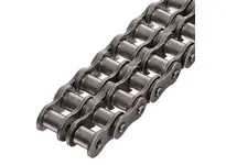 Morse 371963 No. 160H-2R double-strand heavy series roller chain, 10-foot length, offset link construction for ANSI No. 80 and above applications. Des