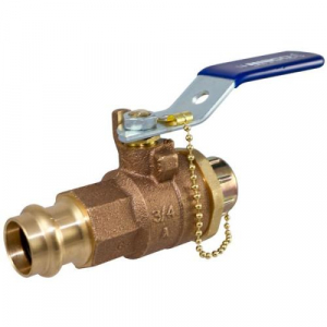 NIBCO NF843X6, PC-585-80-LF-HC Ball Valve, CS Standard Lever Handle, (Pack of 10 pcs)
