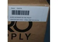 Nord Drivesystems NORD SK1SM40-60-56C-RIGHT universal worm gearbox with 60:1 ratio, 40 mm center distance, NEMA 56C input adapter, and right-side solid output shaft. UN