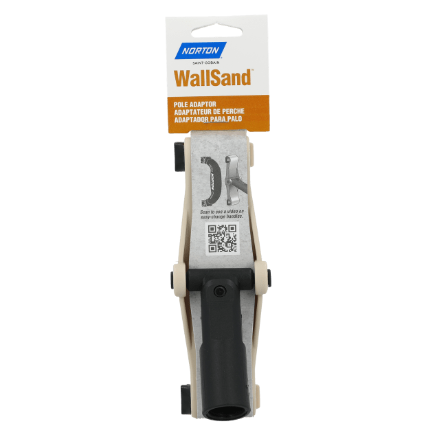 Norton WallSand Pole Handle Adapter for Disc Sander, Sheet Sander or Inside Corner Sander