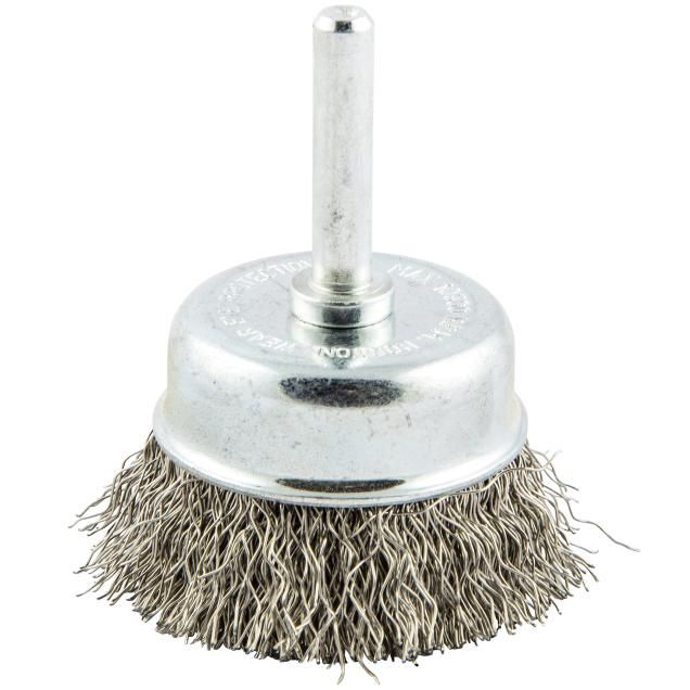 Norton Stainless Steel Crimped Wire Shank Cup Brush