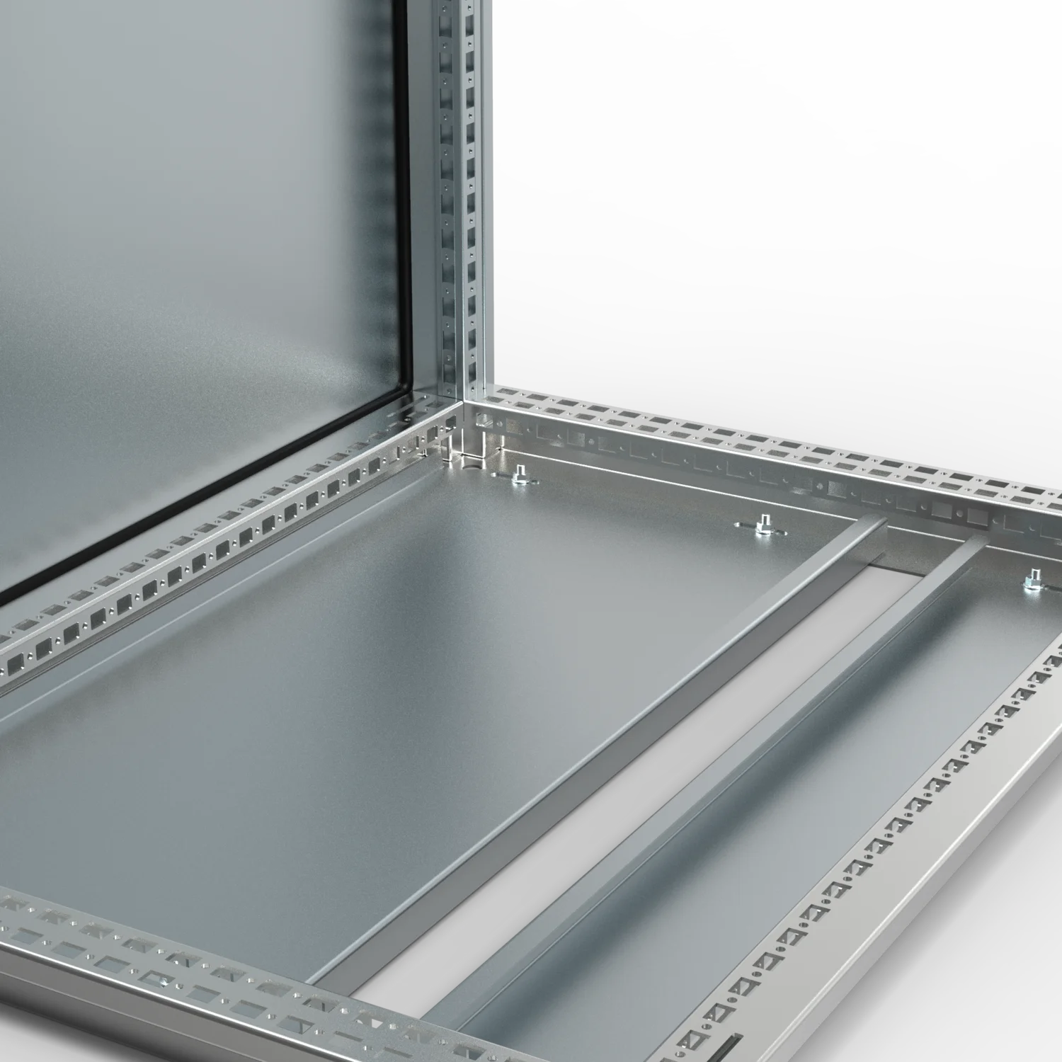 nVent Hoffman Split bottom plate, 600x600, Stainless 304