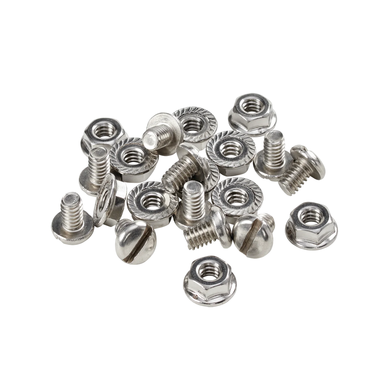 Fastener Package CleanTray, 1/4x2.00, Brushed, SS304