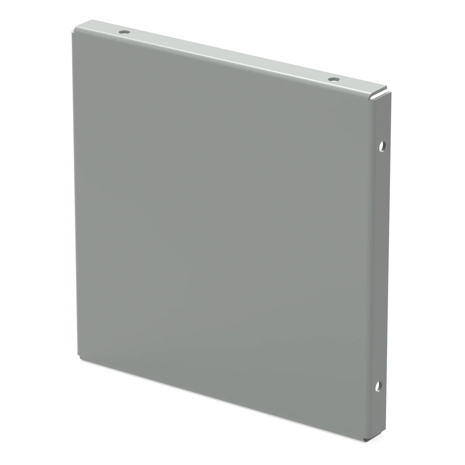 Closure Plate LayIn Wireway without knockouts, 12.00x12.00, Gray, Mild Steel