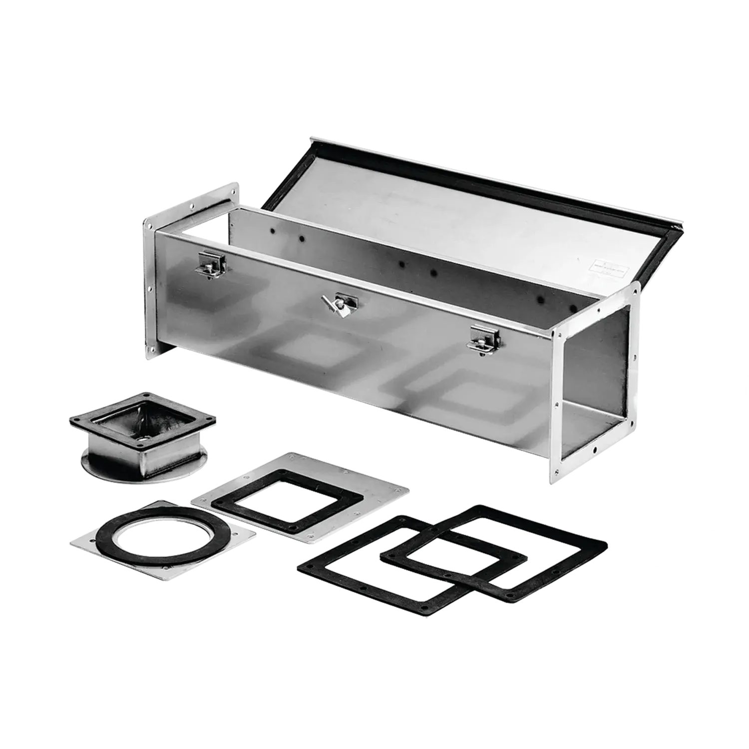nVent Straight Section Feed-Through SS Hinged-Cover Type 4X