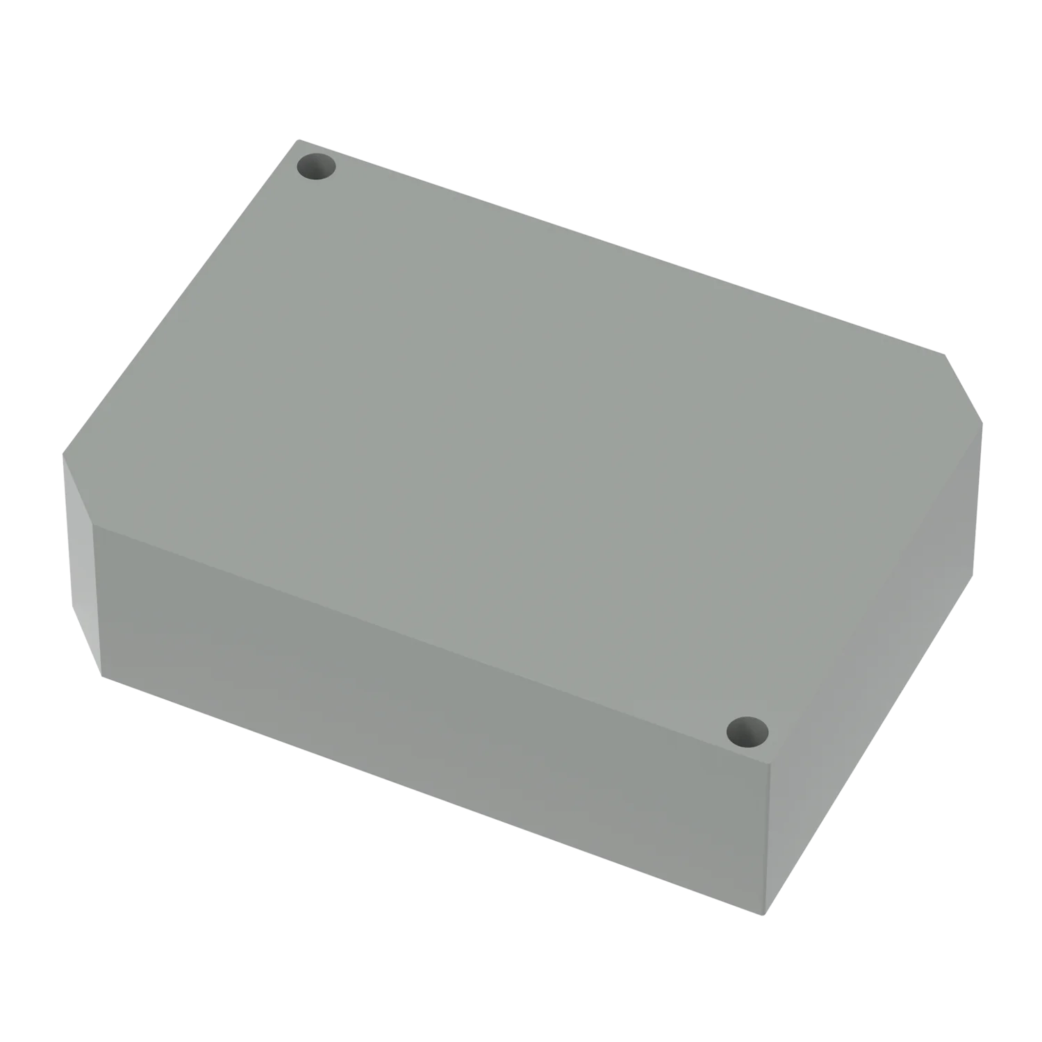 nVent Hoffman Syspend 281-MAX Weight Piece, 110x80x30, Unpainted, Aluminum