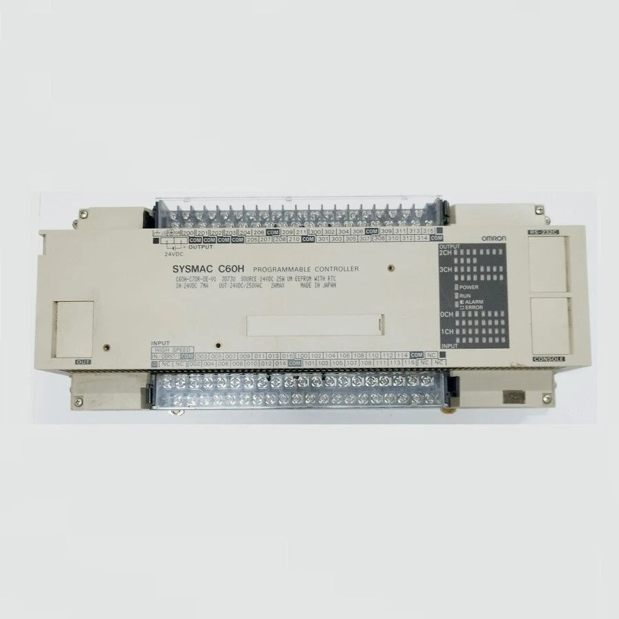 Omron C60H-C7DR-DE-V1 | Omron C60H Programmable Controller with RTC and Relay Output